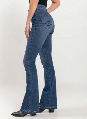 Cal�a Jeans Boot Cut Shaping Lez a Lez - Foto 3