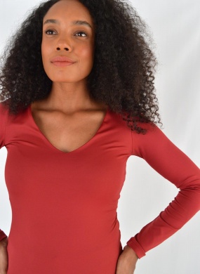 Blusa B�sica Decote 