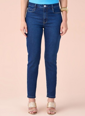 Cal�a Jeans Escura Skinny 78 Classic Scalon - Foto 1