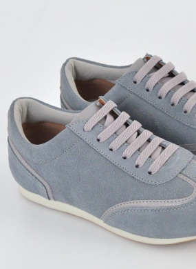 T�nis Couro Camur�a Jeans Orcade - Foto 1