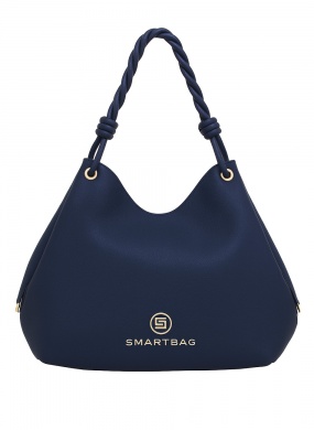 Bolsa Couro Marinho Al�a de Ombro Smartbag - Foto 2