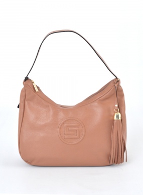Bolsa Couro Mocha Al�a de Ombro Smartbag - Foto 1