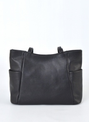 Bolsa preta Couro Smartbag com Al�a de Ombro   - Foto 3