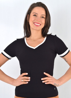 Blusa Preto Gatos e Atos - Foto 3