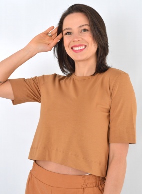 T-Shirt Caramelo Gatos e Atos - Foto 1
