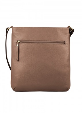 Bolsa Couro M�dia Mocha Linea Bella - Foto 1
