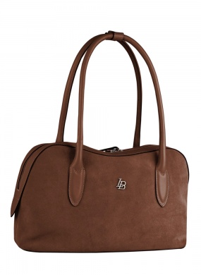 Bolsa Couro Cor Cacau Linea Bella - Foto 2