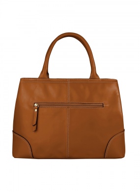 Bolsa Couro grande Cor Sela Linea Bella - Foto 2