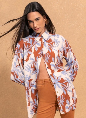 Viscose Estampada Lez a Lez - Foto 1