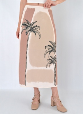 Saia Ch� Estampada Lez a Lez - Foto 2