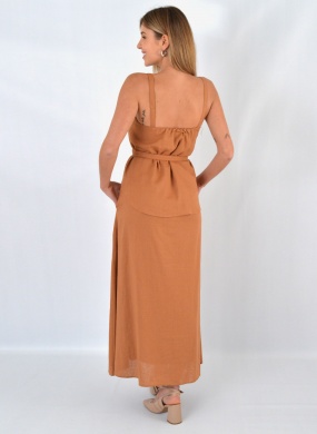 Vestido Mascavo Fabiane Mx  - Foto 2