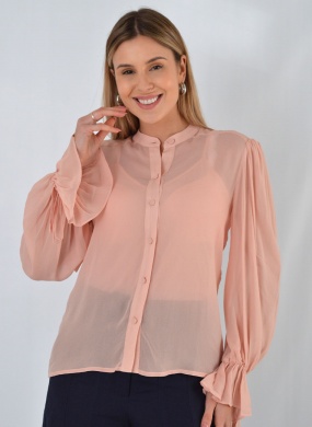 Camisa Rose Seiki - Foto 1