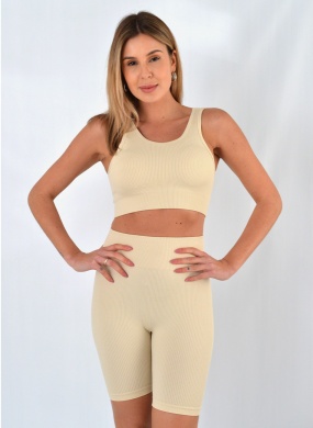 Conjunto Top e Bermuda Del Amo - Foto 1
