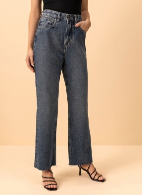 Cal�a Jeans Reta Cropped Lez a Lez - Foto 1