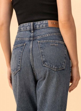 Cal�a Jeans Reta Cropped Lez a Lez - Foto 3