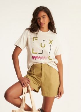 T-shirt bordada fluxo Cant�o - Foto 1
