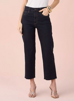 Cal�a Jeans Pantcropped Scalon - Foto 1