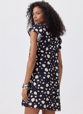 Vestido Po� Curto Flor de Lis - Foto 3