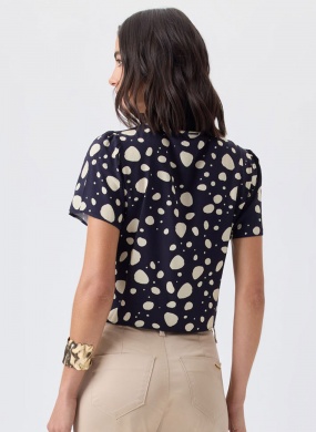 Blusa Po� Flor de Lis - Foto 2