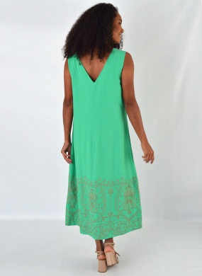 Vestido Verde Gatos e Atos - Foto 2