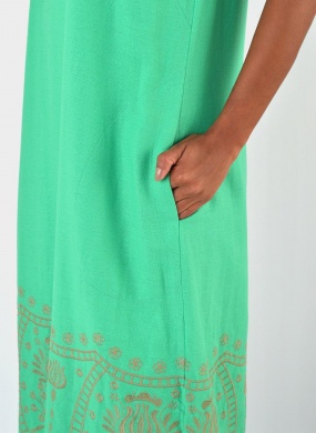 Vestido Verde Gatos e Atos - Foto 3