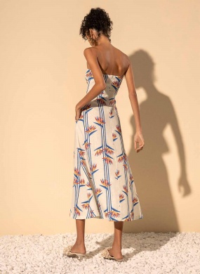 Vestido Tomara que Caia Com Bolsos Laterais Lez a Lez - Foto 3