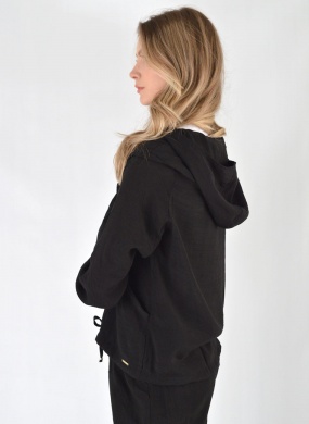 Jaqueta Em Crepe de Viscose Preto Declari - Foto 3