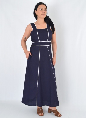 Vestido Marinho Martina MX - Foto 4