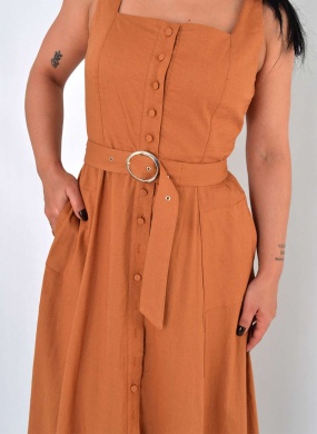 Vestido Mascavo Marcelia MX - Foto 4