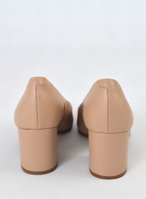 Scarpin Couro Creme Tabita - Foto 2