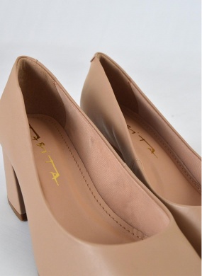 Scarpin Couro Creme Tabita - Foto 5