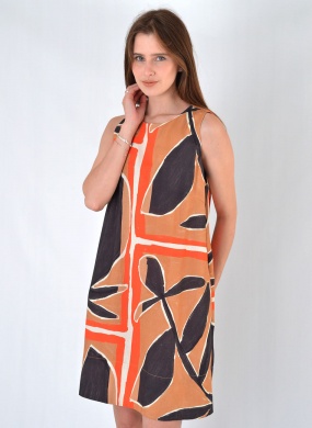 Vestido Curto Estampa Ef�mera Cant�o - Foto 8