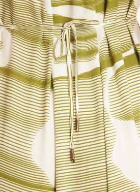 Vestido Longo Estampa Compasso Cant�o - Foto 8