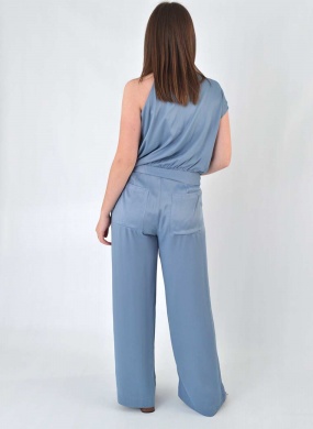 Conjunto Cetim Azul Gatos e Atos - Foto 4