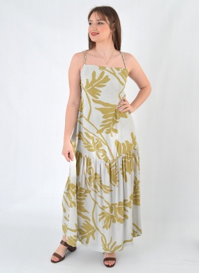 Vestido alcinha Estampa Flutuante Cant�o  - Foto 1