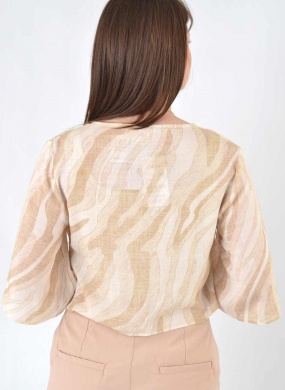 Blusa Estampada Amarra��o Lez a Lez - Foto 6