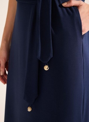 Vestido Azul Marinho Stroke - Foto 6