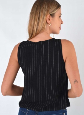 Blusa Regata Risca de Giz Declari - Foto 2