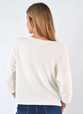 Blusa Off White Uffizzi  - Foto 3