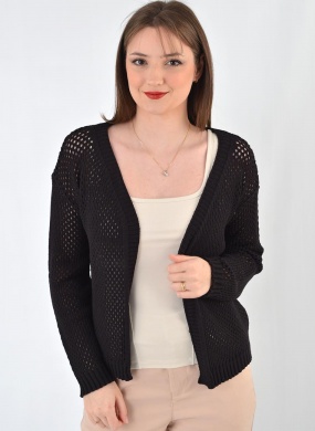 Casaco Preto Tricot Ver�o Degli Uffizzi  - Foto 1