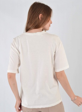 Maxi T-Shirt Algod�o Color Full Sardines - Foto 3