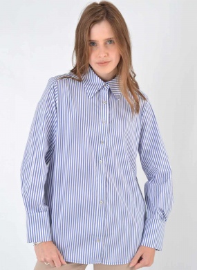 Camisa Azu Listradal Citt� - Foto 1