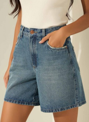 Bermuda Mom Jeans Lez a Lez - Foto 1