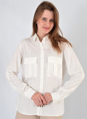 Camisa Longa Bolsos Alaska Alpelo - Foto 1