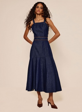 Vestido Jeans Al�as Lez a Lez - Foto 1