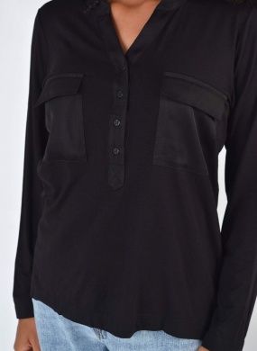 Blusa Viscolycra Preto Gatos e Atos  - Foto 2