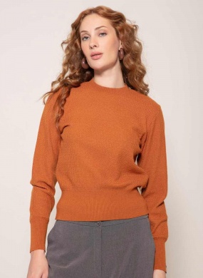 Blusa Caramelo L� E Cashmere Biamar - Foto 1