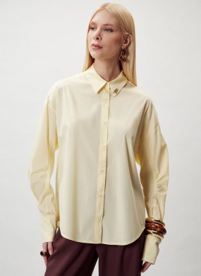 Camisa Amarelo Flor de Lis - Foto 1