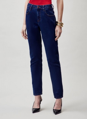 Cal�a Jeans Rubi Cigarrete Flor de Lis - Foto 1