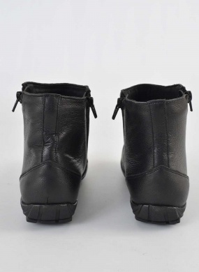 Bota Preta Pelica Cano Curto 5� Espa�o - Foto 2